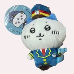 ちいかわ ハチワレ 駅員さんなぬいぐるみ S 初期 - メルカリ