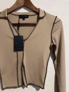 【ASOS】Love&Other Things 新品未使用! ヘソ出し ベージュのサムネイル