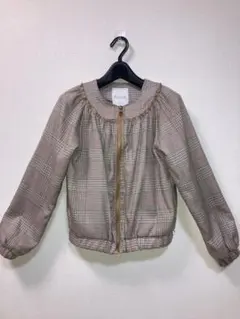 ジャケット　女児用　ジップアップジャケット 春◦秋 150㎝