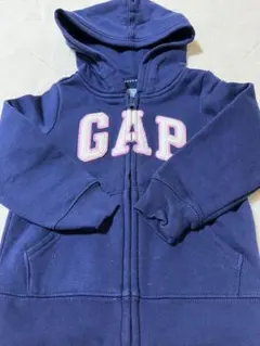 GAP ネイビー フルジップパーカー 100
