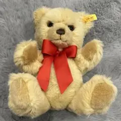 シュタイフ クラシック テディベア パープルリボン 20cm EAN001802