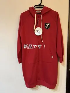 【最終お値下げ】Carney （カーニー）フード付きジップアップロングパーカー