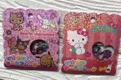 【新品・未使用】おはじきシール　日焼けサンリオキャラクター☆ハローキティ