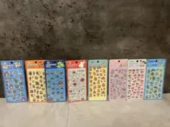 ディズニー PUKUPUKU シール　全種8パックセット