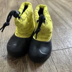 た*)様 IGNIO イグニオ スノーブーツ イエロー 15cm 中古品