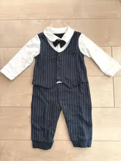 ネイビー ストライプ セレモニースーツ 80cm