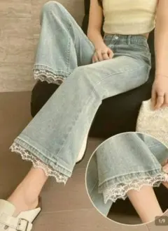 フレアデニムパンツ 最終価格のサムネイル