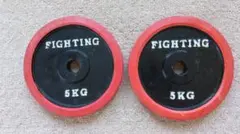 FIGHTING ROADダンベルプレート 10kg 2枚セット - メルカリ