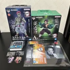 一番くじ鬼滅の刃　上弦の参　A賞竈門炭治郎　ラストワン賞 猗窩座 フィギュア