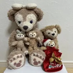 ダッフィー シェリーメイ ぬいぐるみバッチ ポーチ まとめ売り