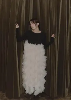 NOTREemor ノートルエモア asymmetry tulle tops asymmetry tulle tops（シャツ/ブラウス）｜NOTREemor（ノートルエモア