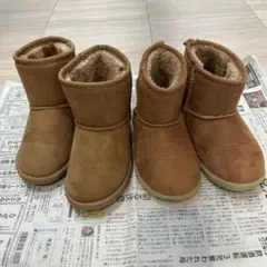 ムートンブーツ　19cm