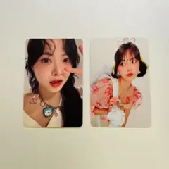 ウンチェ CRAZY 限定特典トレカ 2種セット