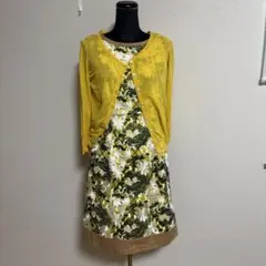 ミラ・ショーンレース花柄ワンピースのサムネイル