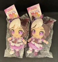 ウマ娘 チビぬいぐるみ 紫色 約20cm 2個セット