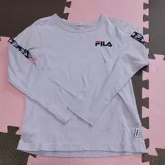FILA カットソー　子供服　130 　ロンＴ