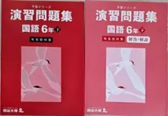 演習問題集 国語 6年下 有名校対策