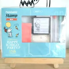 スヌーピー スタンプ 浸透印キット 15th ANNIVERSARY