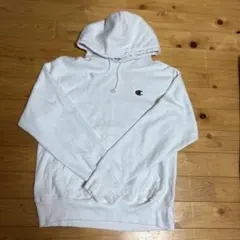 80s復刻　Champion Reverse Weave パーカー ホワイト
