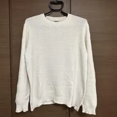 FREAK'S STORE ホワイト ワッフル編みニットのサムネイル