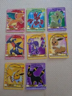 ポケモン 丸美屋 シール ステッカー 8枚セット