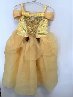 美女と野獣★ベル 110★ディズニーストア　ドレス　プリンセスコスチューム