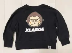XLARGE ブラック トレーナー