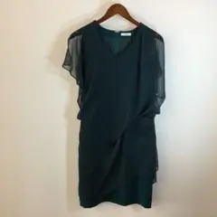IENA イエナ ノースリーブワンピース グリーン 日本製