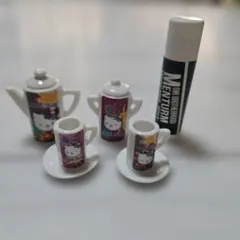 Hello Kitty ミニチュアティーセット 4点