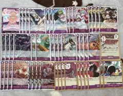 ワンピースカード 紫ドフラミンゴ デッキ デッキパーツ セット