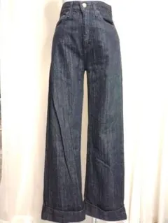 アングリッド Ungrid　ワイドデニム パンツ　24サイズ