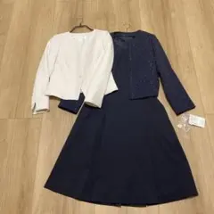 レディースフォーマルスーツ3点セット　7号