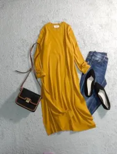 ミラオーウェン Mila Owen キレイ色 ニット ワンピース 0 S～M