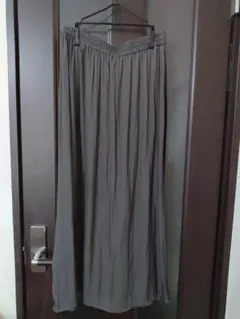 ikka ウエストゴム ロングスカート風パンツのサムネイル