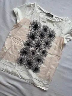 weekend max mara 花柄プリント 半袖Tシャツ　シルクのサムネイル