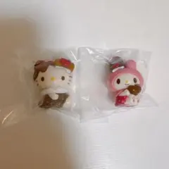 サンリオ　チョコレート　ハローキティ マイメロディ カプセルトイセット