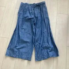 パラスパレス インディゴ ガウチョパンツ - メルカリ
