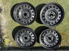 新車はずし トヨタルーミー純正 14インチ スチールホイール4本