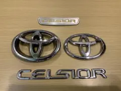 トヨタ20系前期 セルシオ ゴールドエンブレム 3点セット - メルカリ
