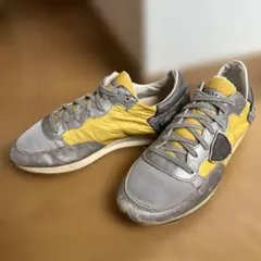 PHILIPPE MODEL スニーカー イエロー シルバー　4フランス　パリのサムネイル