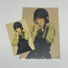 チェンソーマン アサ ポストカード カード 特典 セット