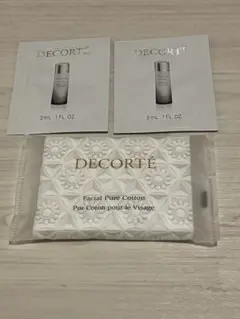 DECORTE ユースパワーエッセンスローション×2 &コットン　サンプル
