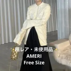 【極レア・未使用品】AMERI UND LIKE DAMAGE KNIT TOP