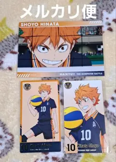 劇場版　ハイキュー!!展　スナップカード　トレカ　ブロマイド　日向