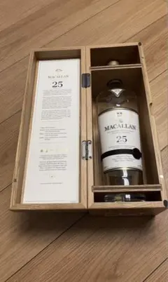 The Macallan 25年 マッカラン 25年シングルモルトウイスキー空箱 2026年最新】macallan マッカラン 25年の人気アイテム - メルカリ