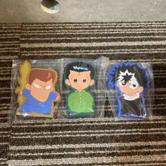 幽遊白書 一番くじ 暗黒武術会編 vol.3 I賞　ラバー　3個セット