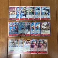 ワンピースカード 赤青エースデッキ - メルカリ