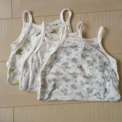 ☆美品☆レモン柄タンクトップ3枚セット 90㌢