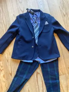ネイビー フォーマルスーツ 100cm~