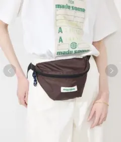 SAPEur キャンバスミリタリーミニポーチ ウエストバッグ サプール 